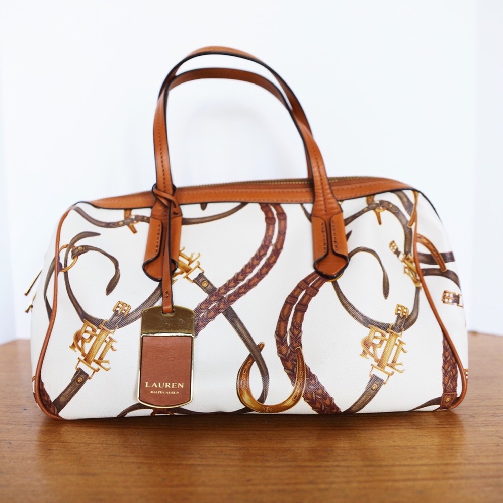 Ralph Lauren Printed Hand Bag